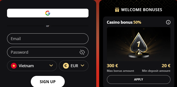 Онлайн казино сұлтан тіркелген кезде бонус